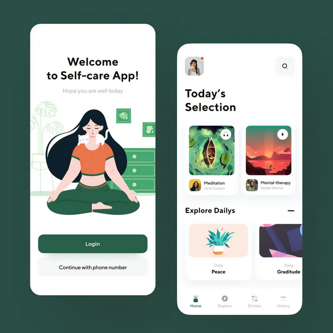 aplikasi self care